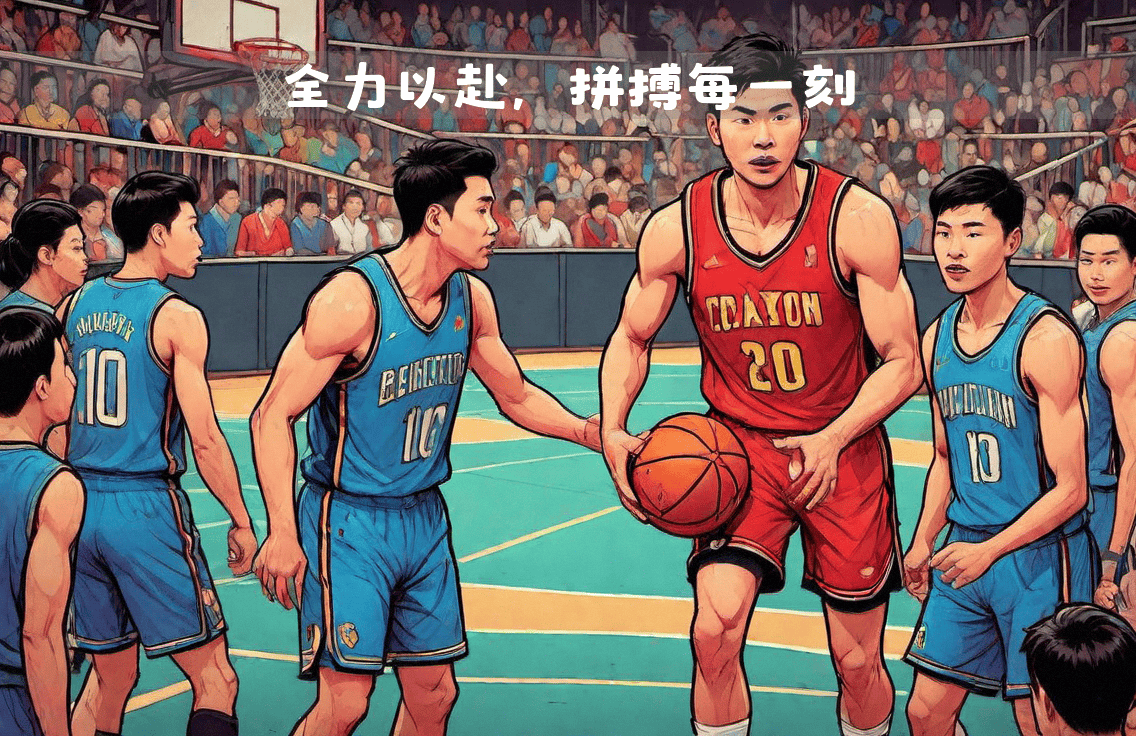 运动员们激战赛场，全力以赴